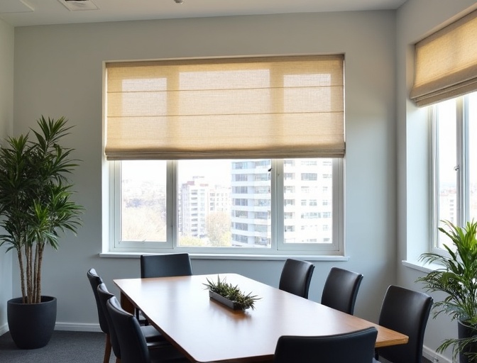 North Maclean Roman Blinds Cleaning