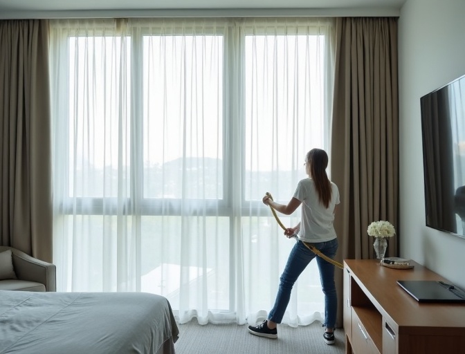 North Maclean Sheer Curtain Cleaning